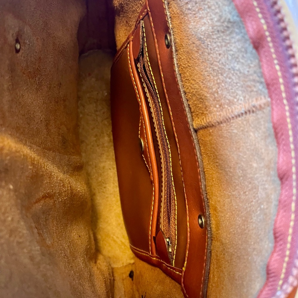 Vintage Dooney & Bourke Navy purse - Picture 9 of 9